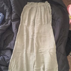 Size S Forever 21 army green loose pants